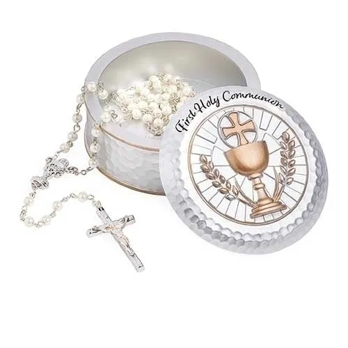 1.5 (height) First Communion Keepsake Box