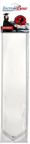 24" Incredibow White Lacquer Pullbow