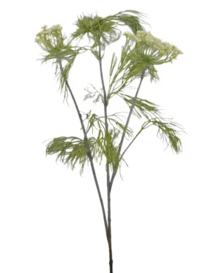 31" Queen Anne's Lace Faux Stem