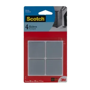 3M Scotch Slider Square 4 Pcs 38 mm X 38 mm