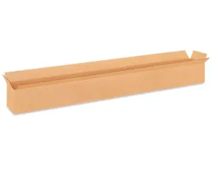 48 x 4 x 4" Long Corrugated Boxes