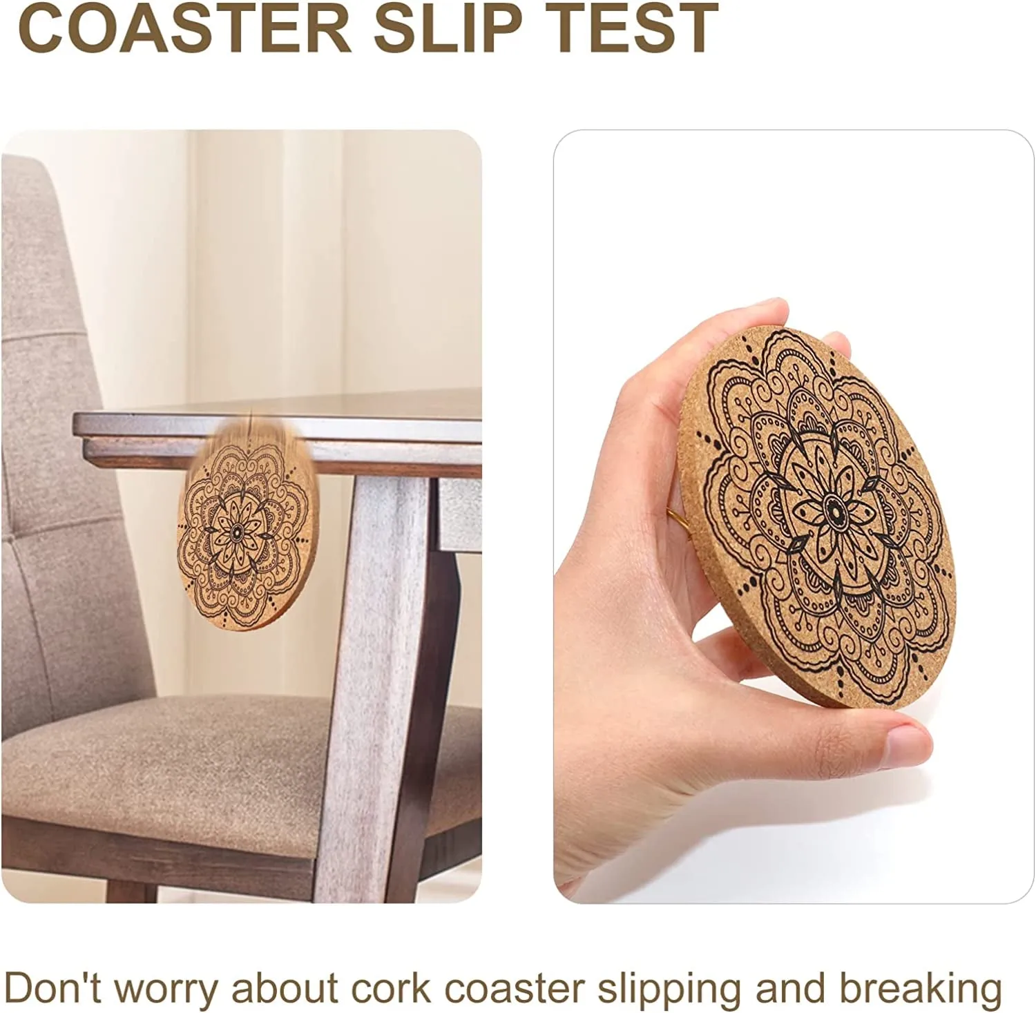6 pcs Coasters for Drinks