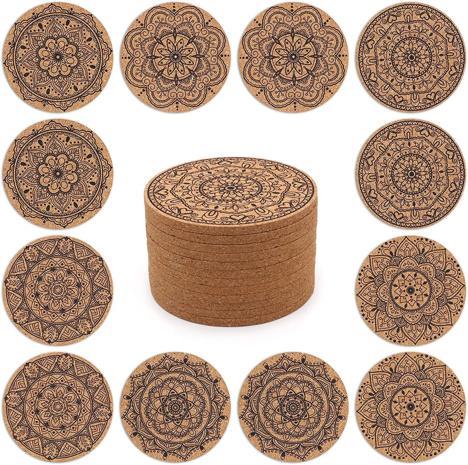 6 pcs Coasters for Drinks