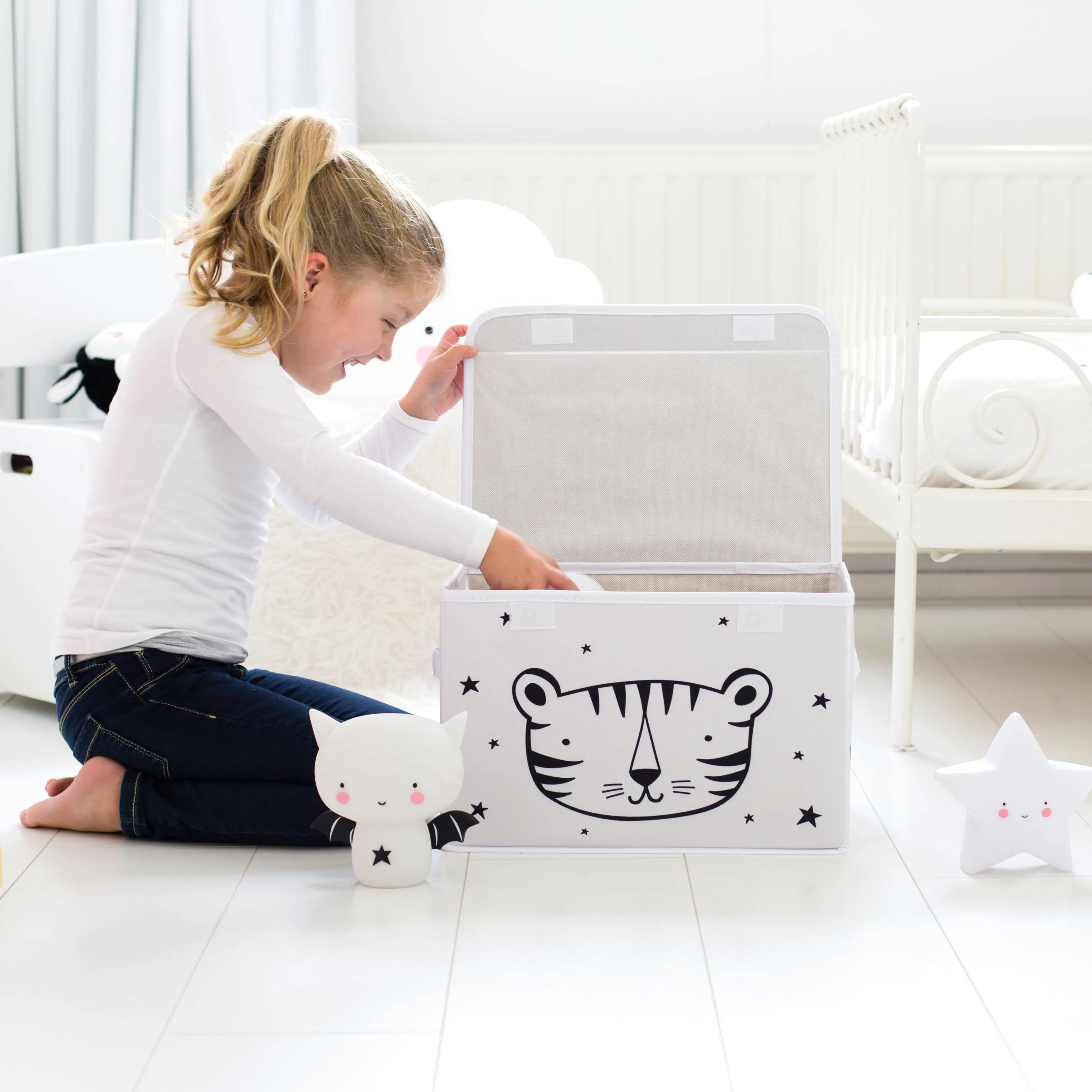 A Little Lovely Company Pop Up Storage Box Roar