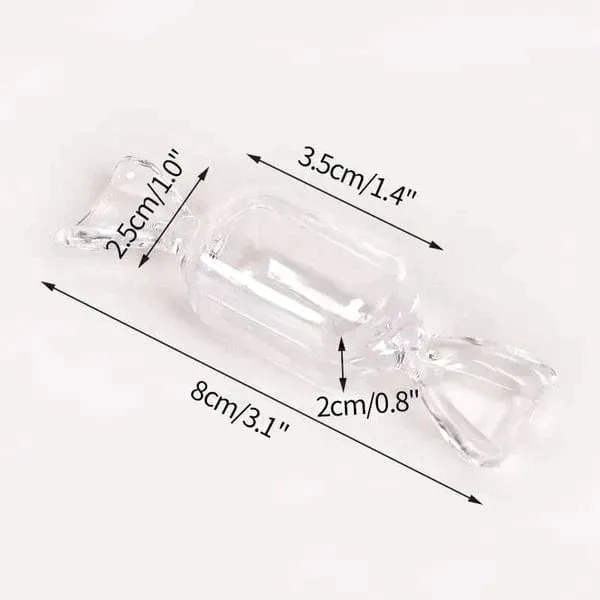 Acrylic Candy Shape Jewellery Organizer ( Pack of 10 )