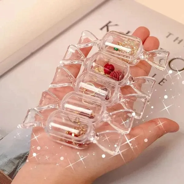 Acrylic Candy Shape Jewellery Organizer ( Pack of 10 )