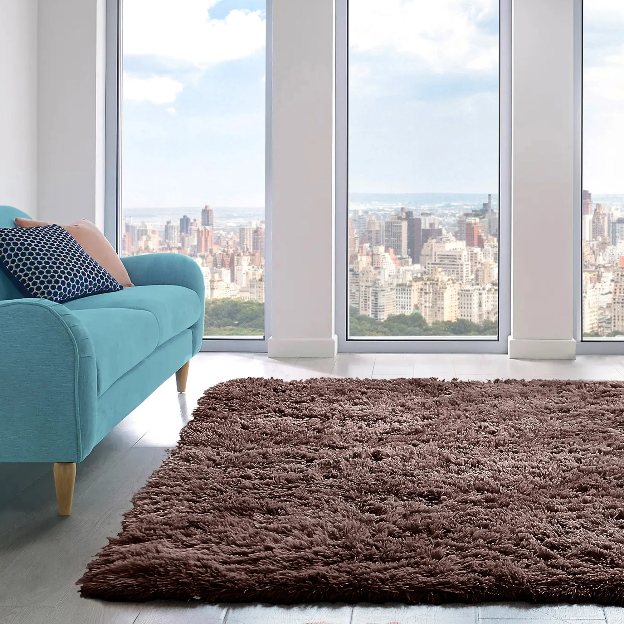 Alaska Basic Rug - 80x150 - Chocolate