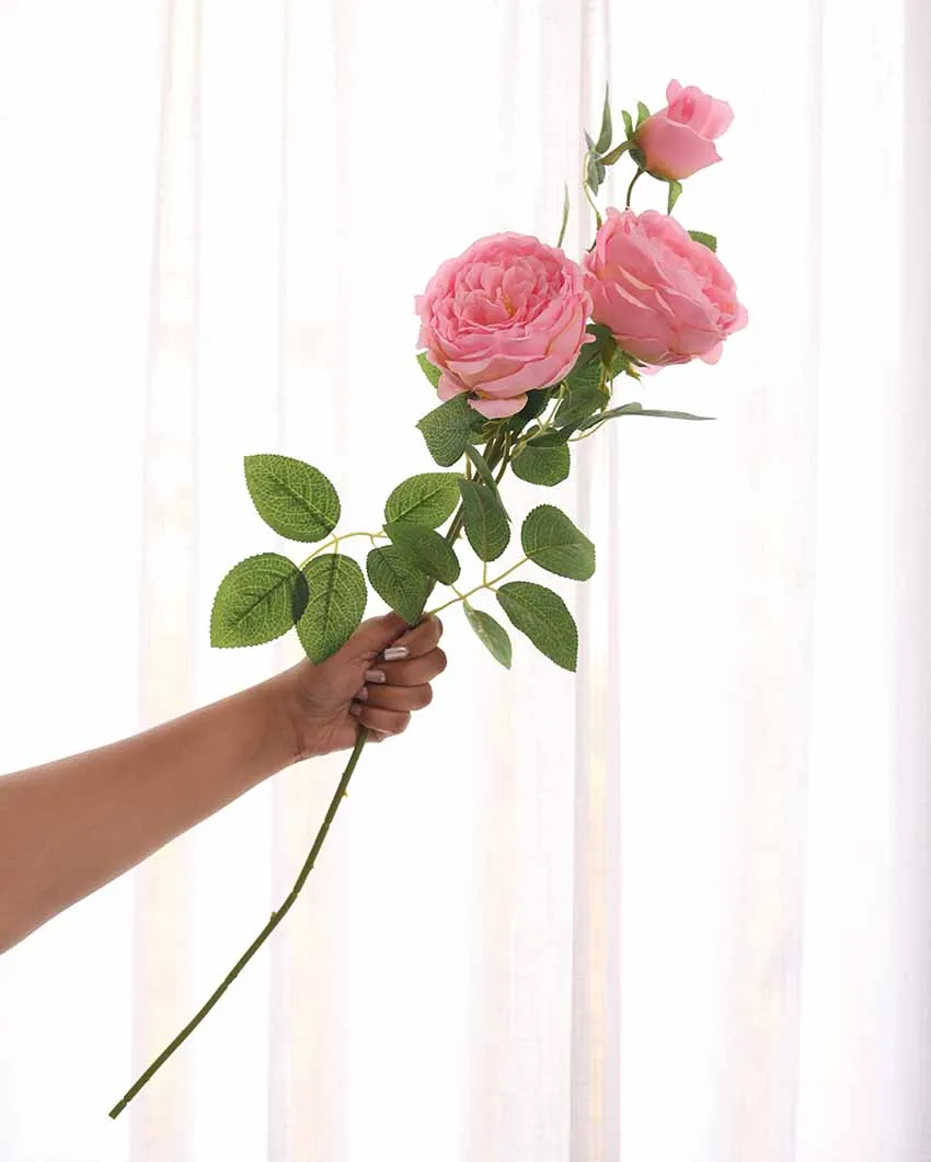 Alberto Rose Artificial Flower | Vase Not Included
