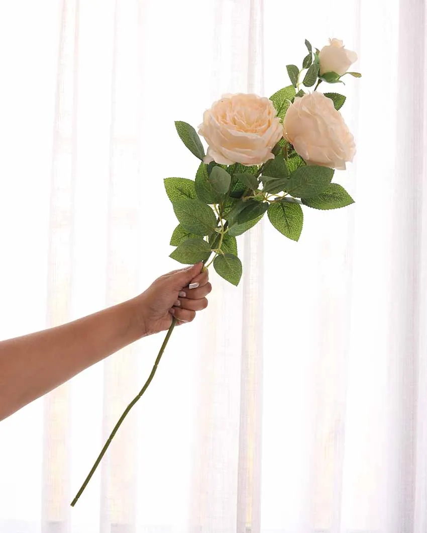Alberto Rose Artificial Flower | Vase Not Included