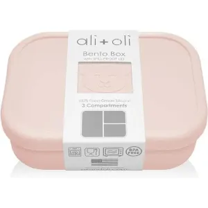 Ali   Oli - Leakproof Silicone Bento Box, Blush