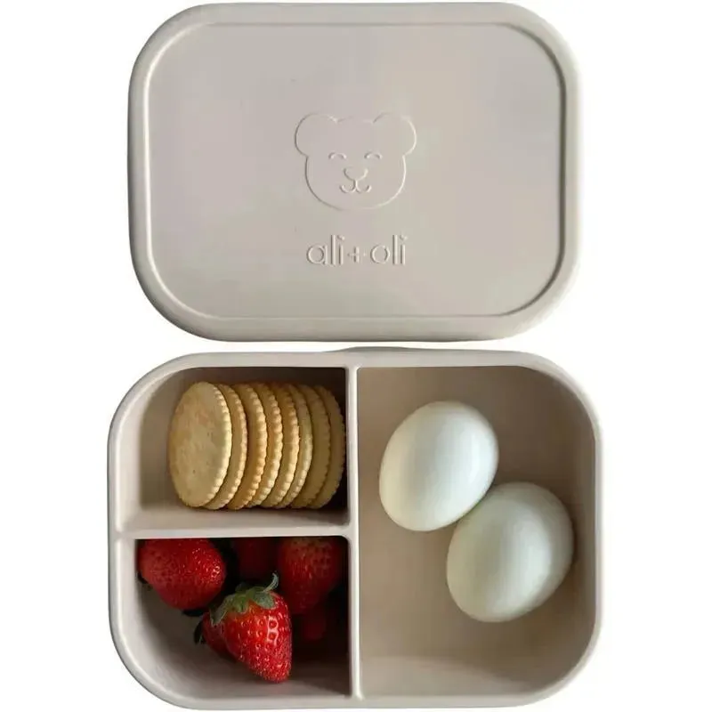Ali   Oli - Leakproof Silicone Bento Box, Coco