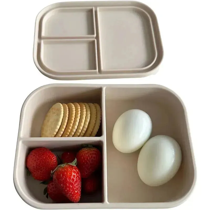 Ali   Oli - Leakproof Silicone Bento Box, Coco