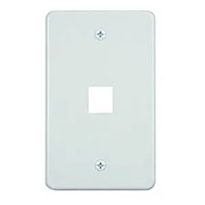 Allen Tel AT30-1-14 Versatap Faceplate, 1-Port, Grey