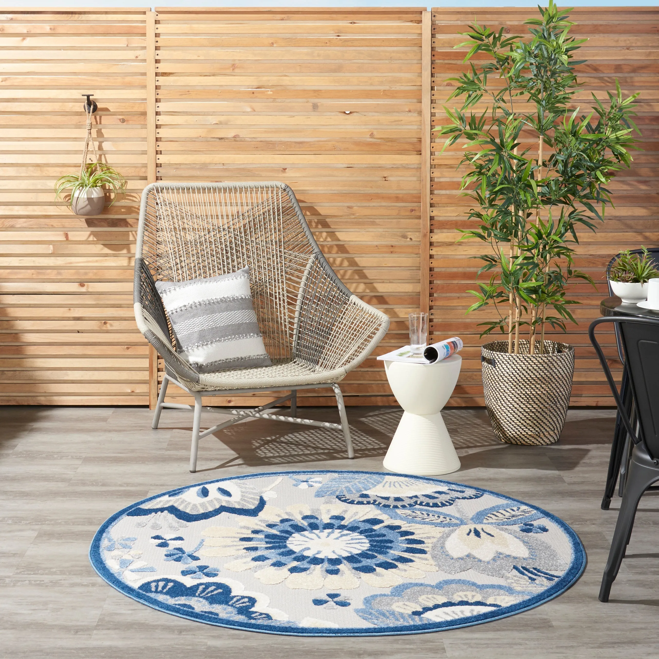 Aloha Blue/Grey Rug
