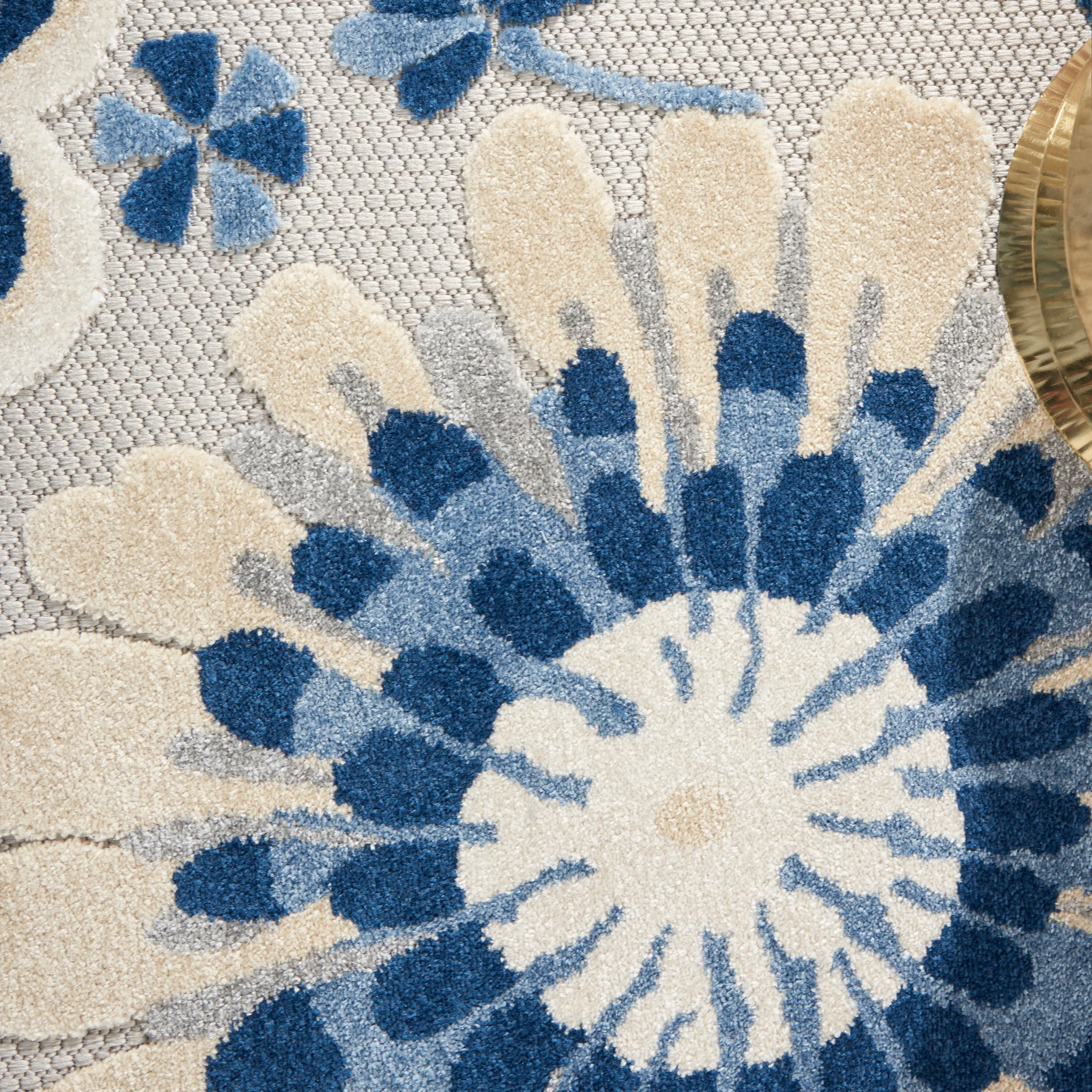 Aloha Blue/Grey Rug