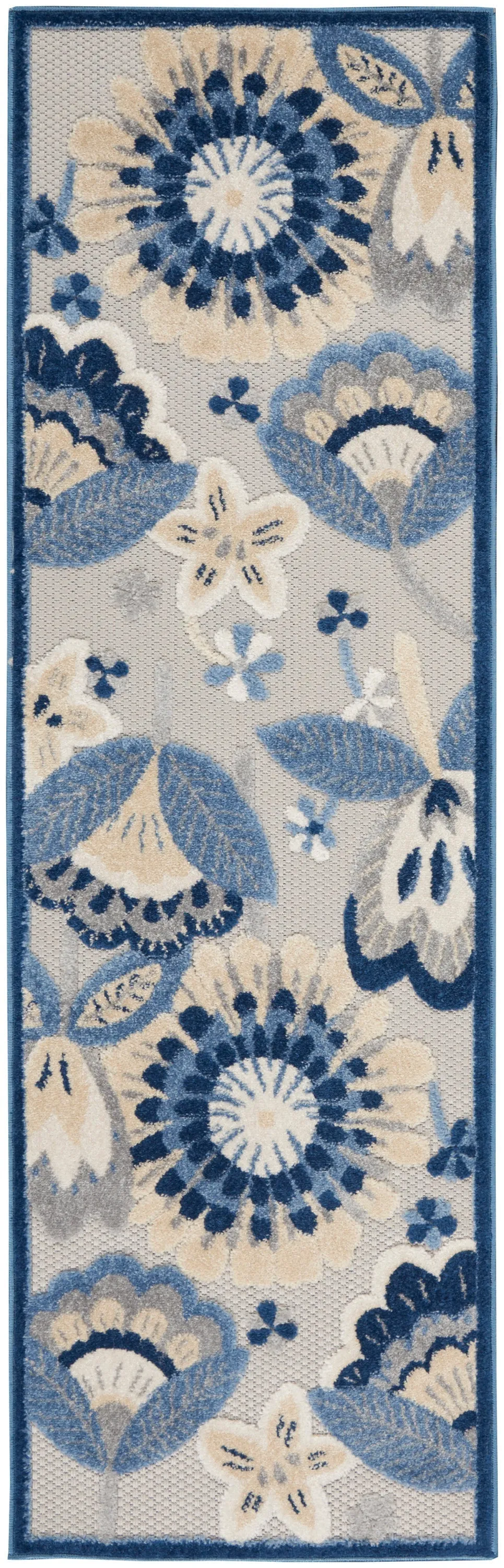 Aloha Blue/Grey Rug