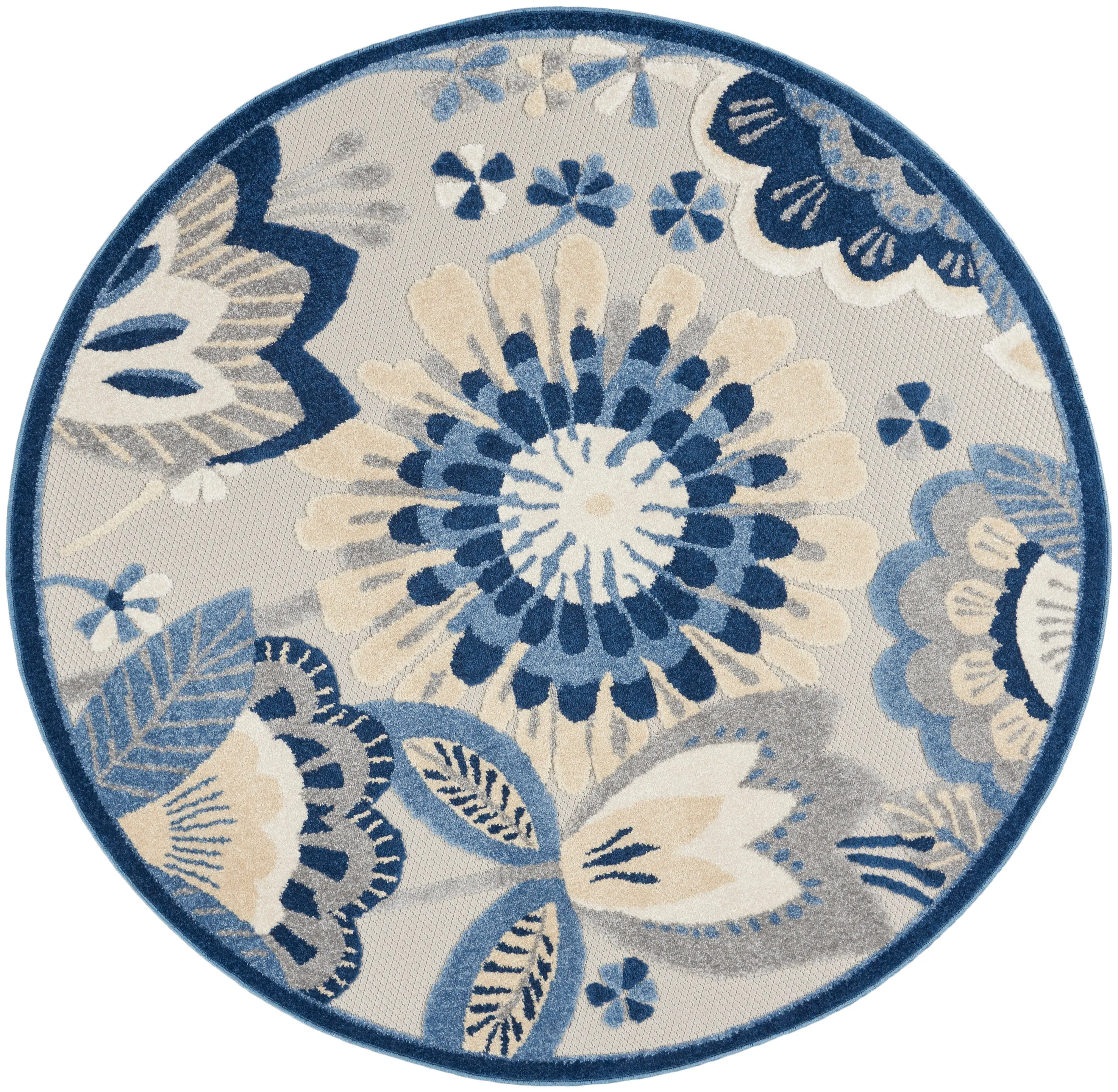 Aloha Blue/Grey Rug