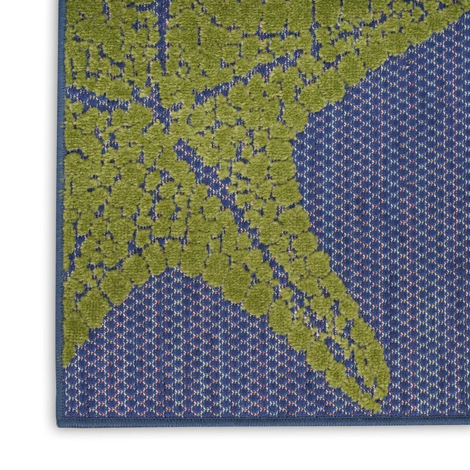 Aloha Indoor/Outdoor Blue/Multicolor Rug