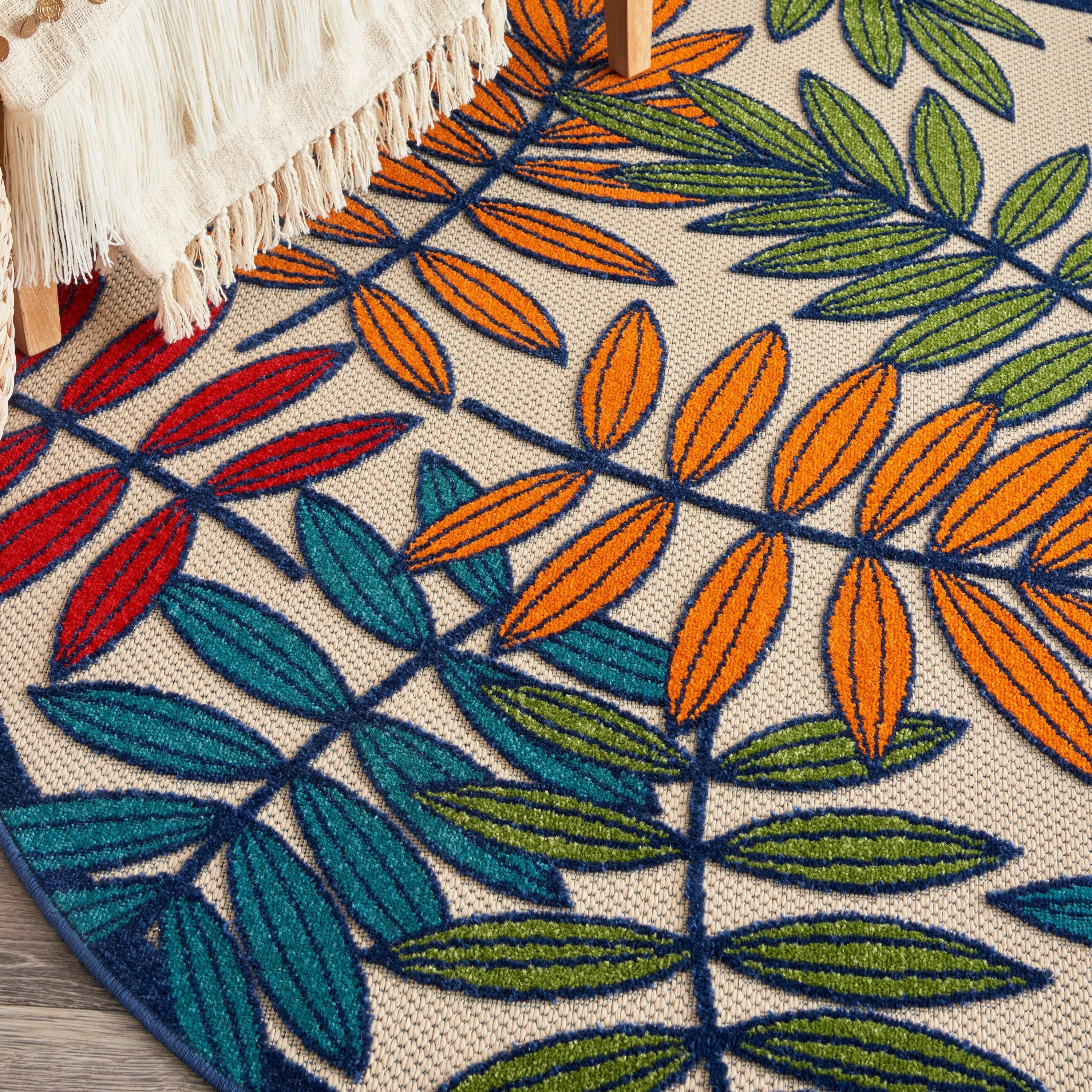 Aloha Indoor/Outdoor Multicolor Rug