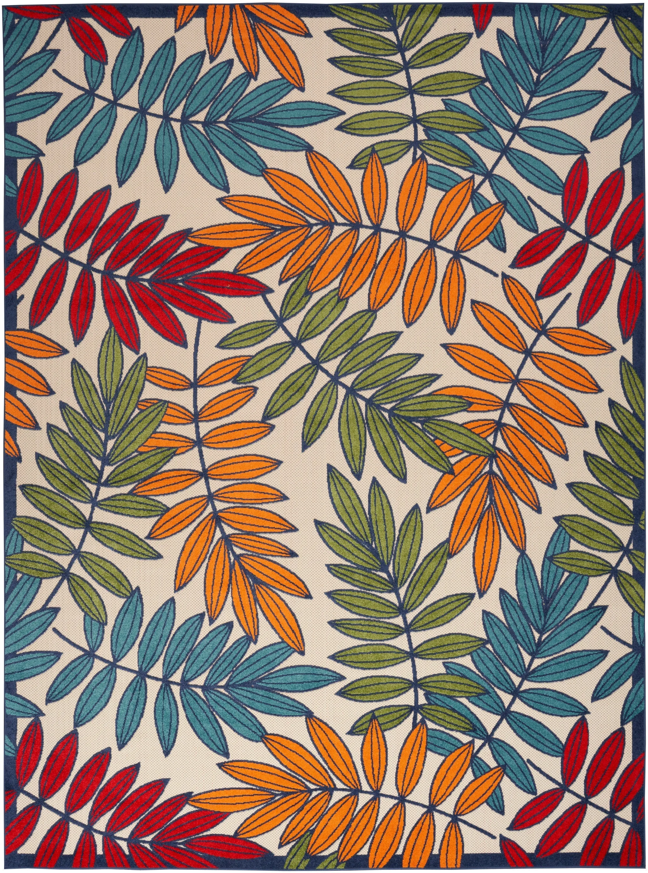 Aloha Indoor/Outdoor Multicolor Rug