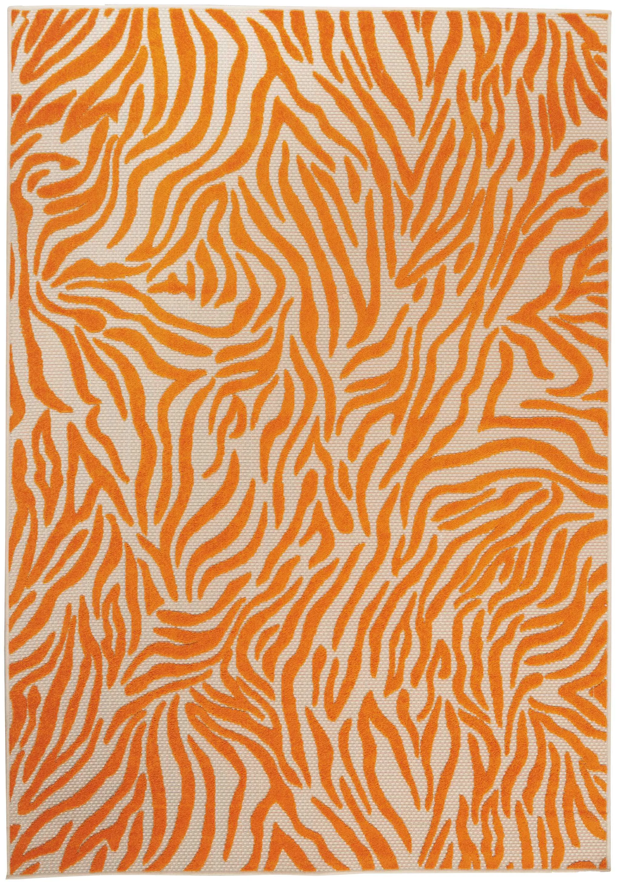 Aloha Indoor/Outdoor Orange Rug