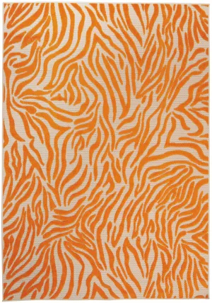 Aloha Indoor/Outdoor Orange Rug
