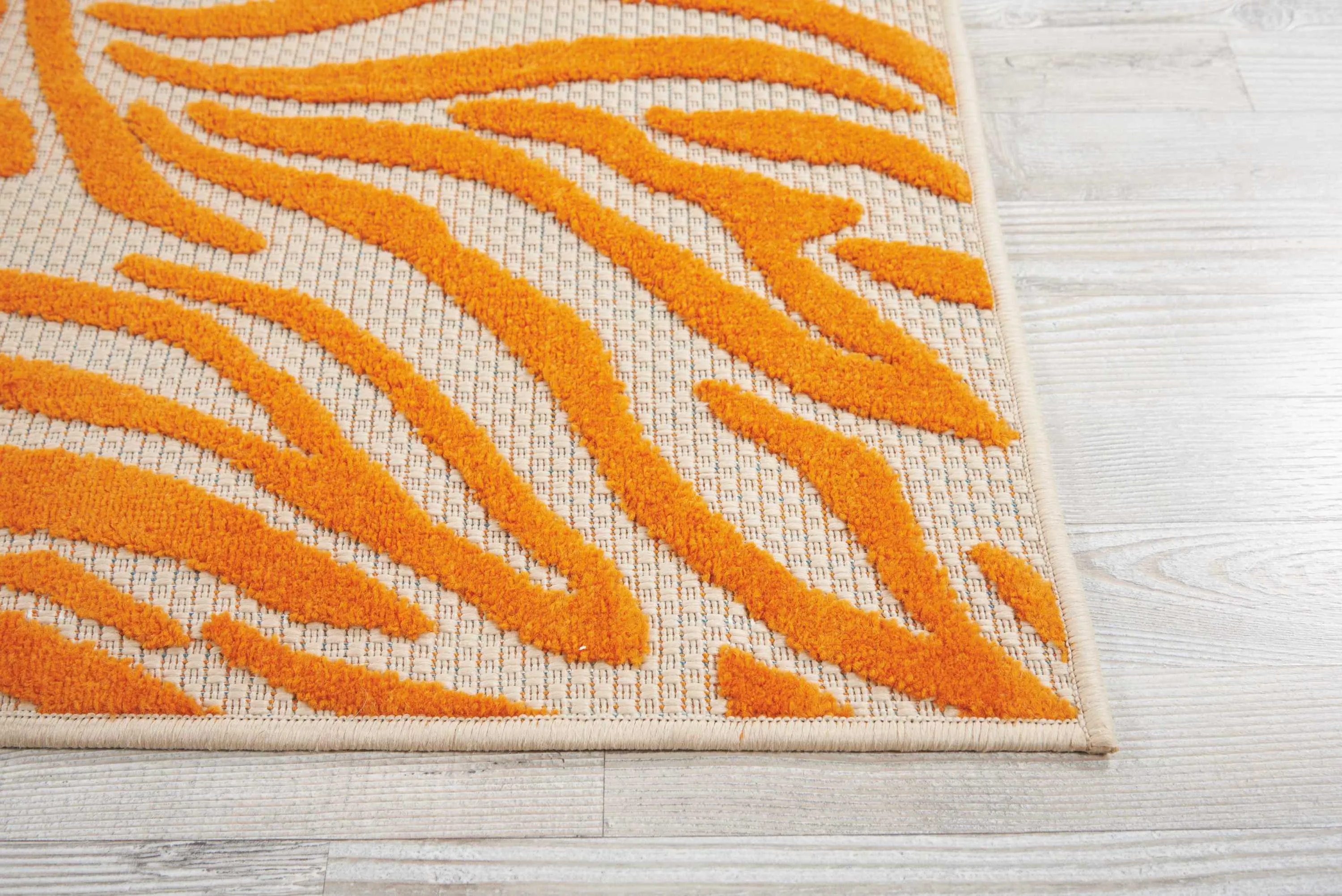 Aloha Indoor/Outdoor Orange Rug