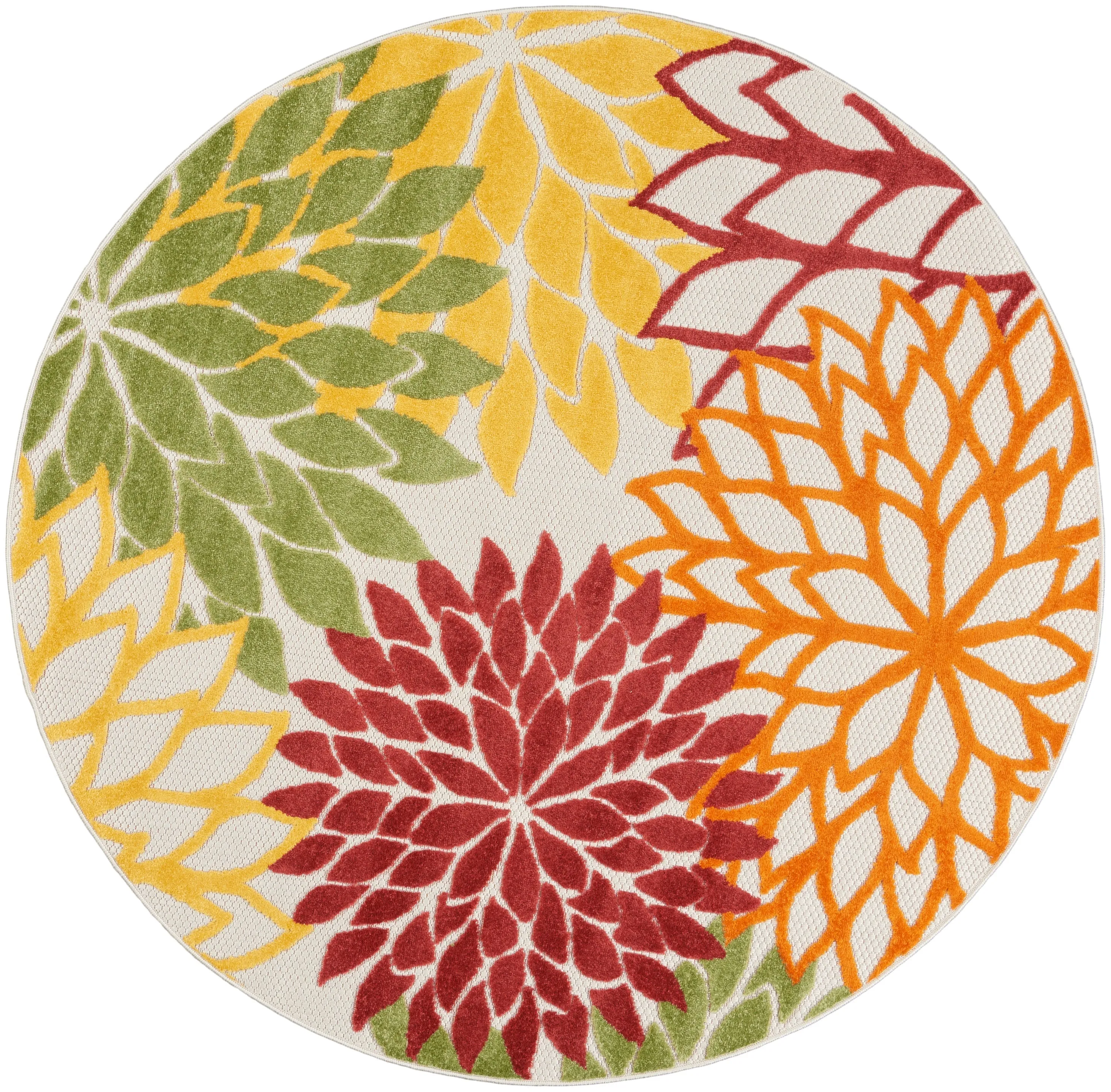 Aloha Red/Multicolor Rug