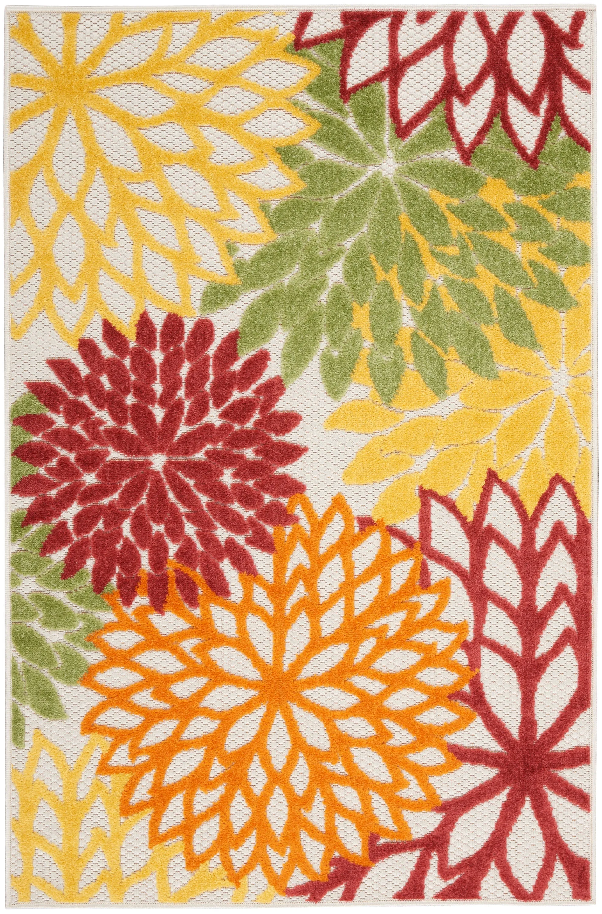 Aloha Red/Multicolor Rug