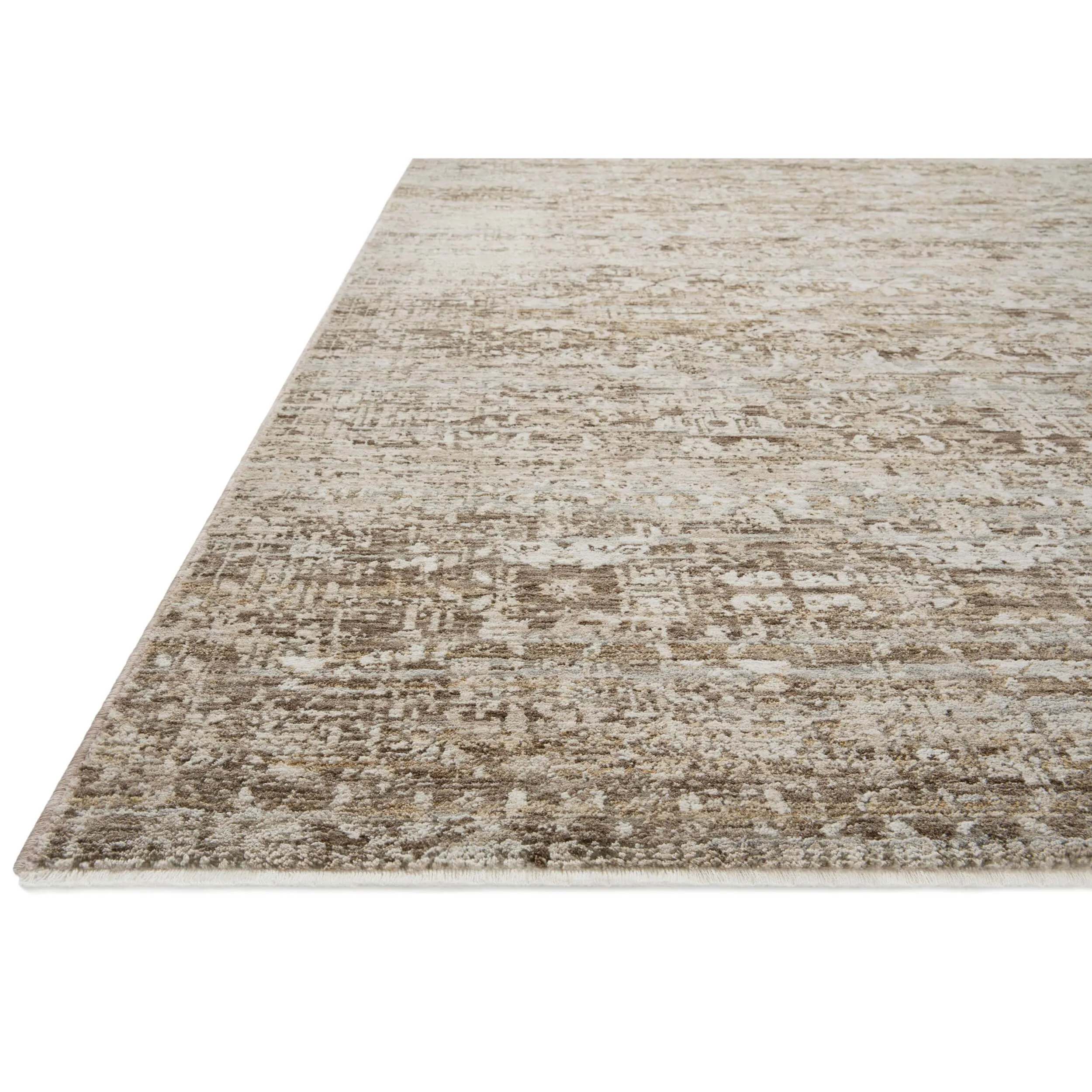 Amber Lewis × Loloi Rug Honora HON-04, Bark/Dove