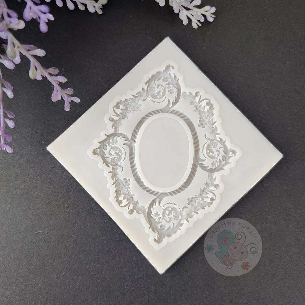 Antique Frame - Silicon Mould