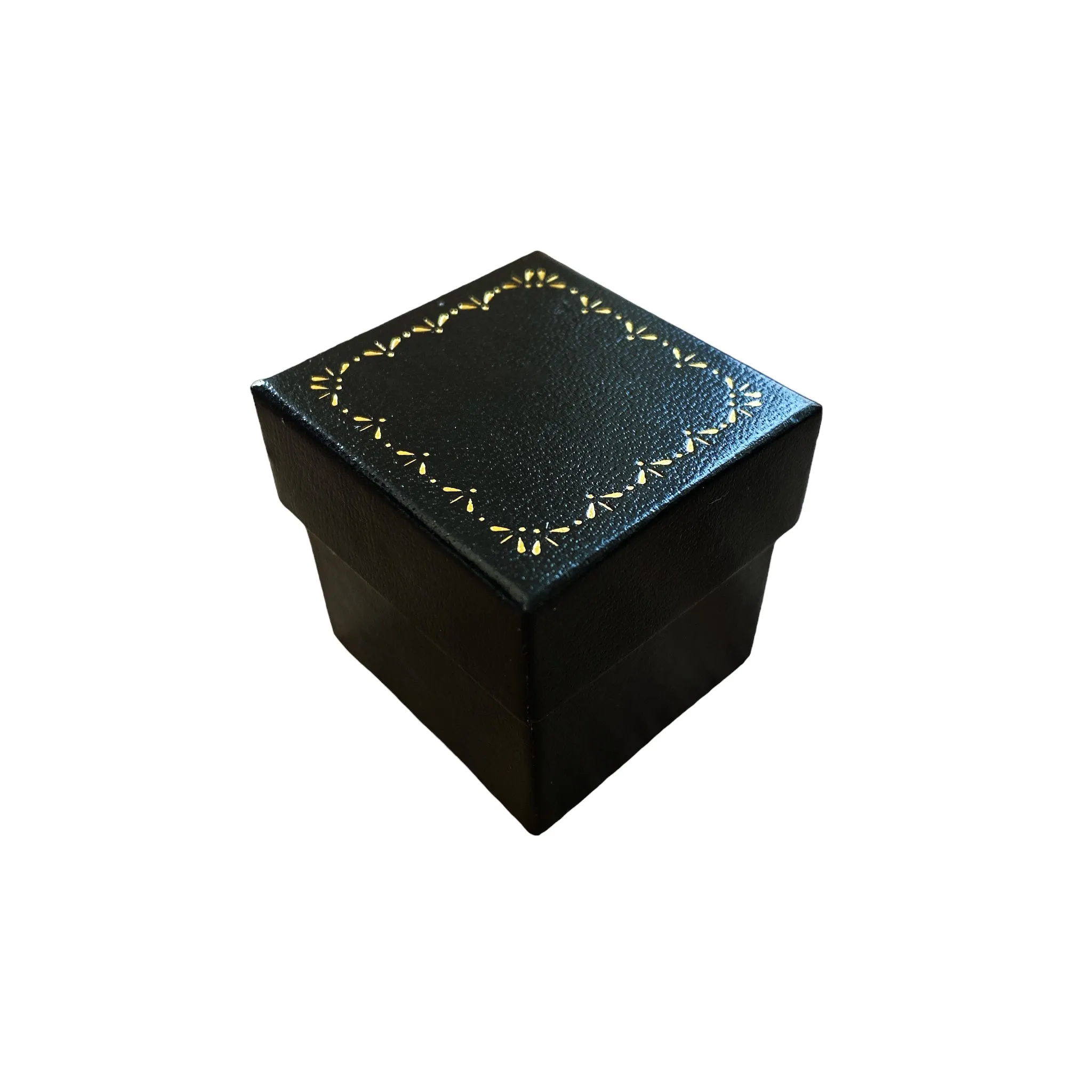 Antique Style Hexagon Ring Box