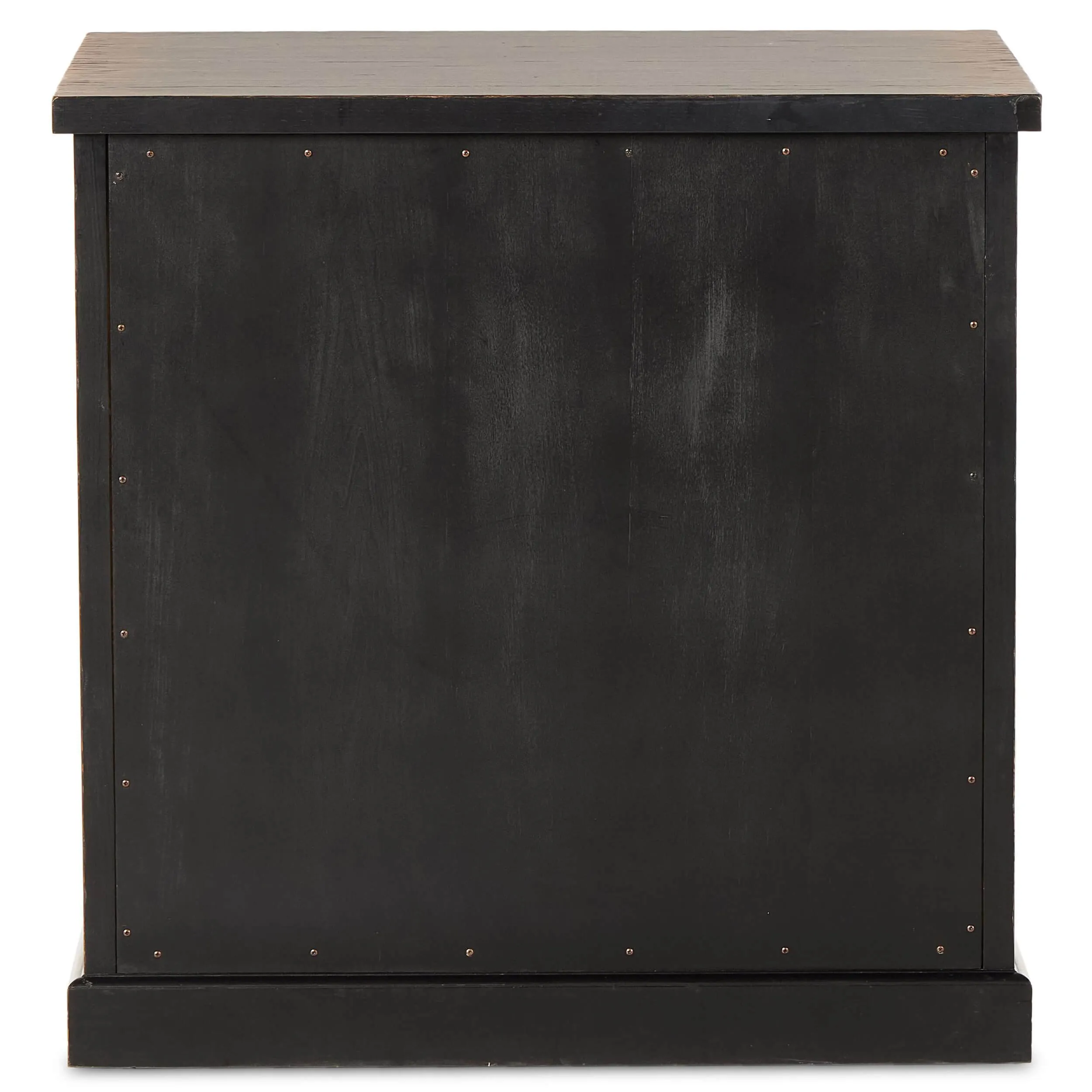 Architects Cabinet, Distressed Black