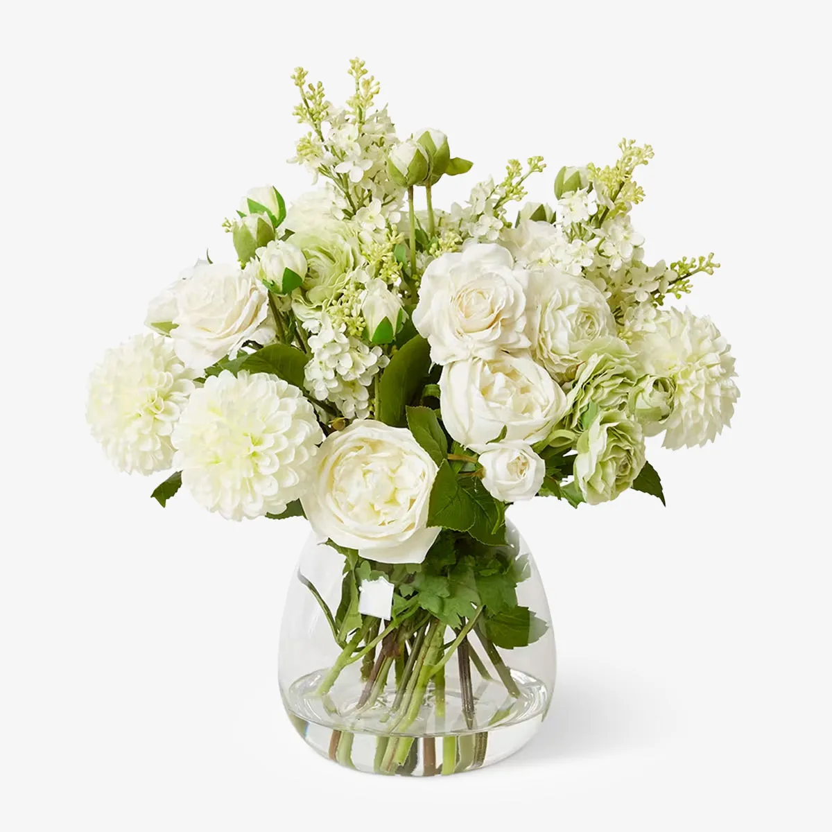 Artificial Arrangement Ranunculus Alma Vases (44cm)