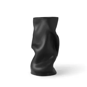 audo copenhagen (menu) | collapse vase | black 30cm - DC