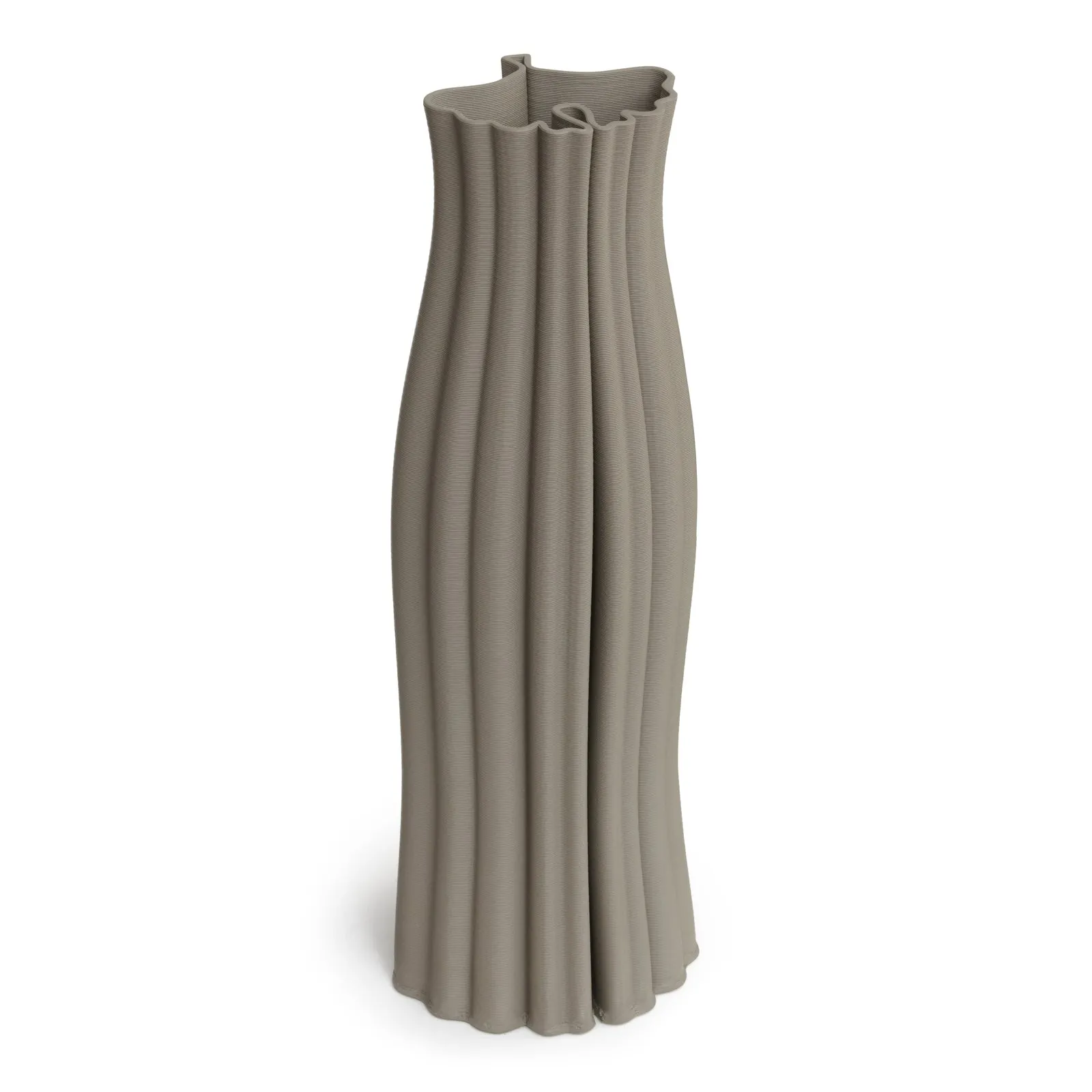 AVA Tan Vase 47cm