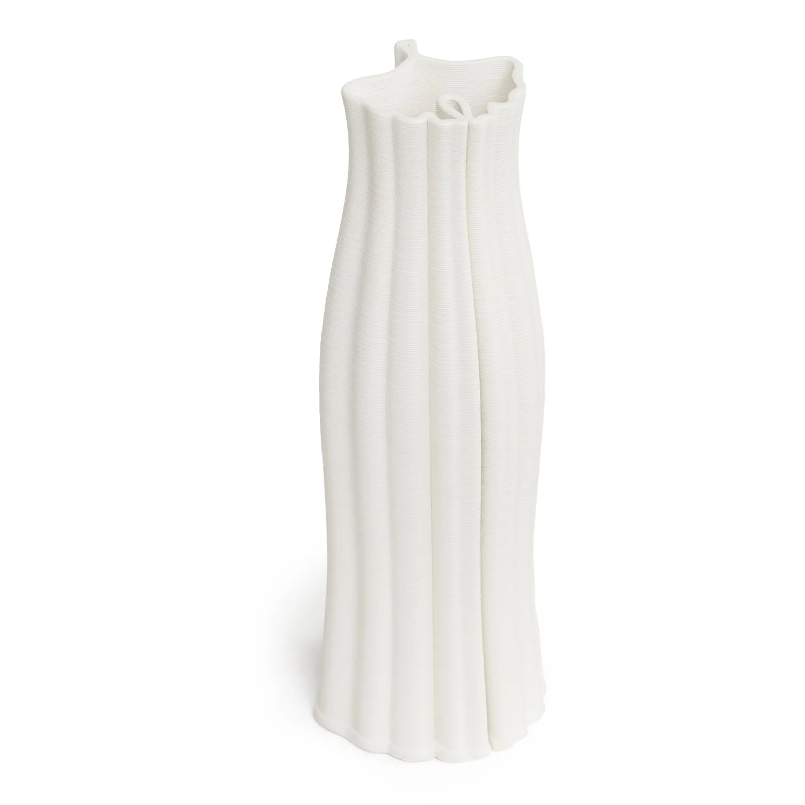 AVA White Vase 28cm