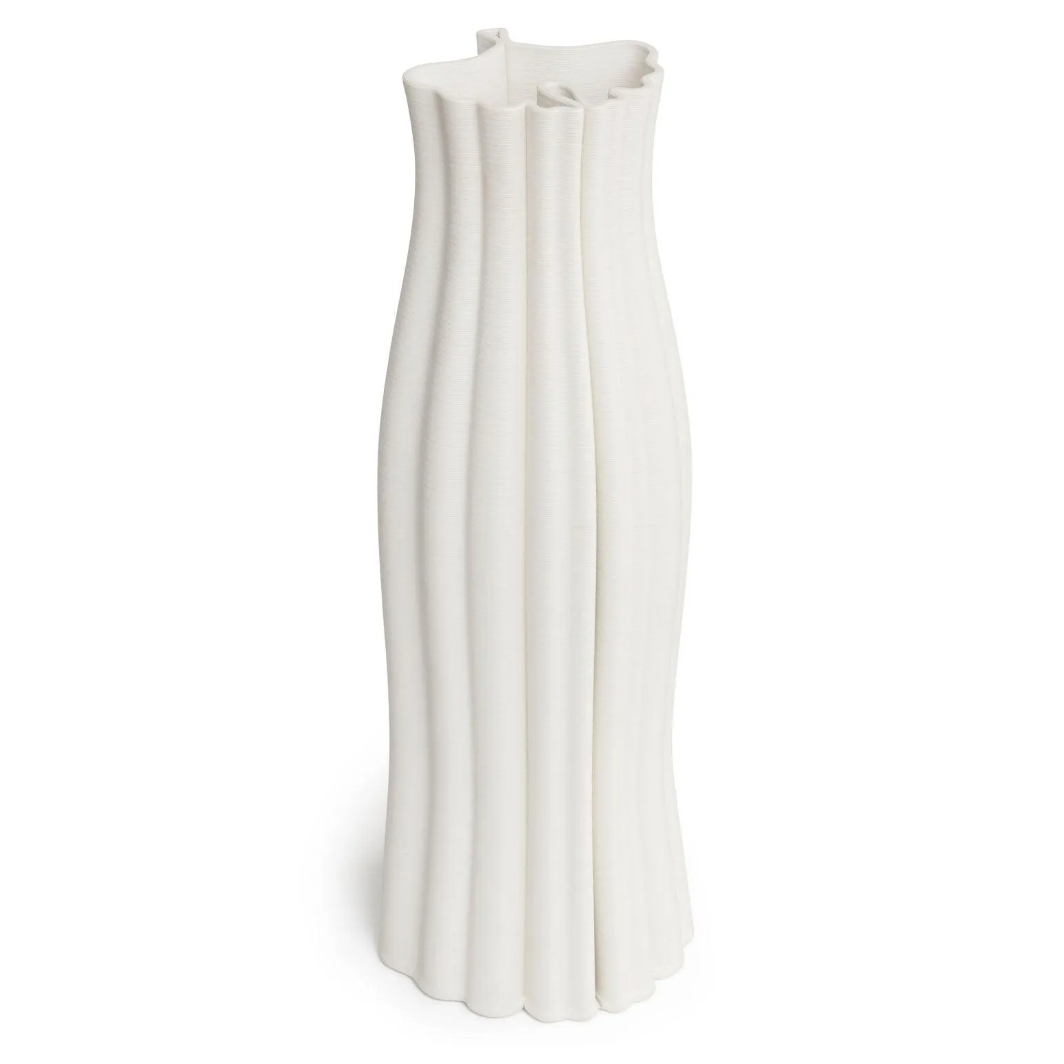 Ava White Vase | 47cm