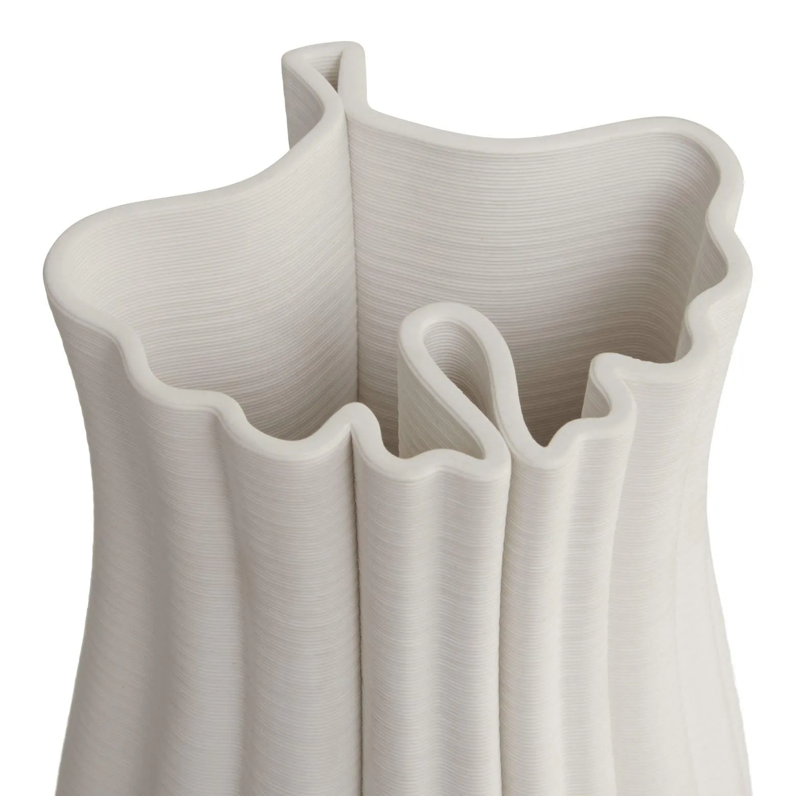 Ava White Vase | 47cm