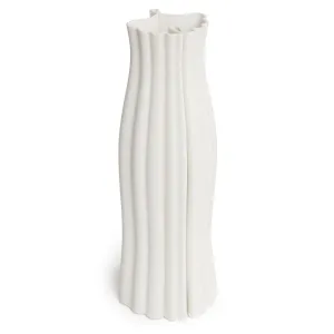 Ava White Vase | 47cm