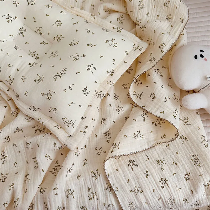 Baby Swaddle Blanket and Pillow Set