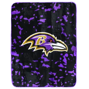 Baltimore Ravens Throw Blanket, 50" x 60"
