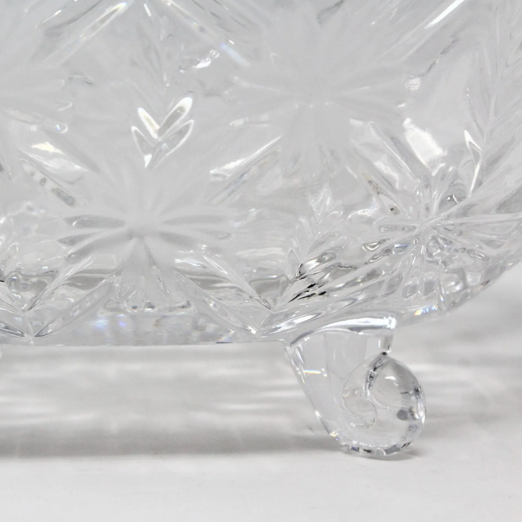 Basket, Anna Hutte, Margaret. Lead Crystal, Germany