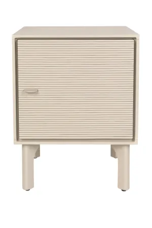 Beige 1-Door Bed Stand | Zuiver Morning