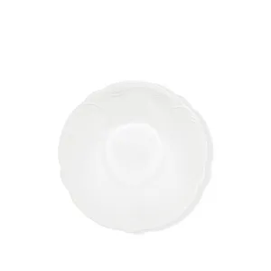 Bernadette's Falling Flower White Serving Bowl, 30cm
