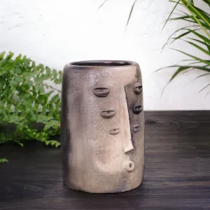 Bespoke Mexican Clay Tall Vase