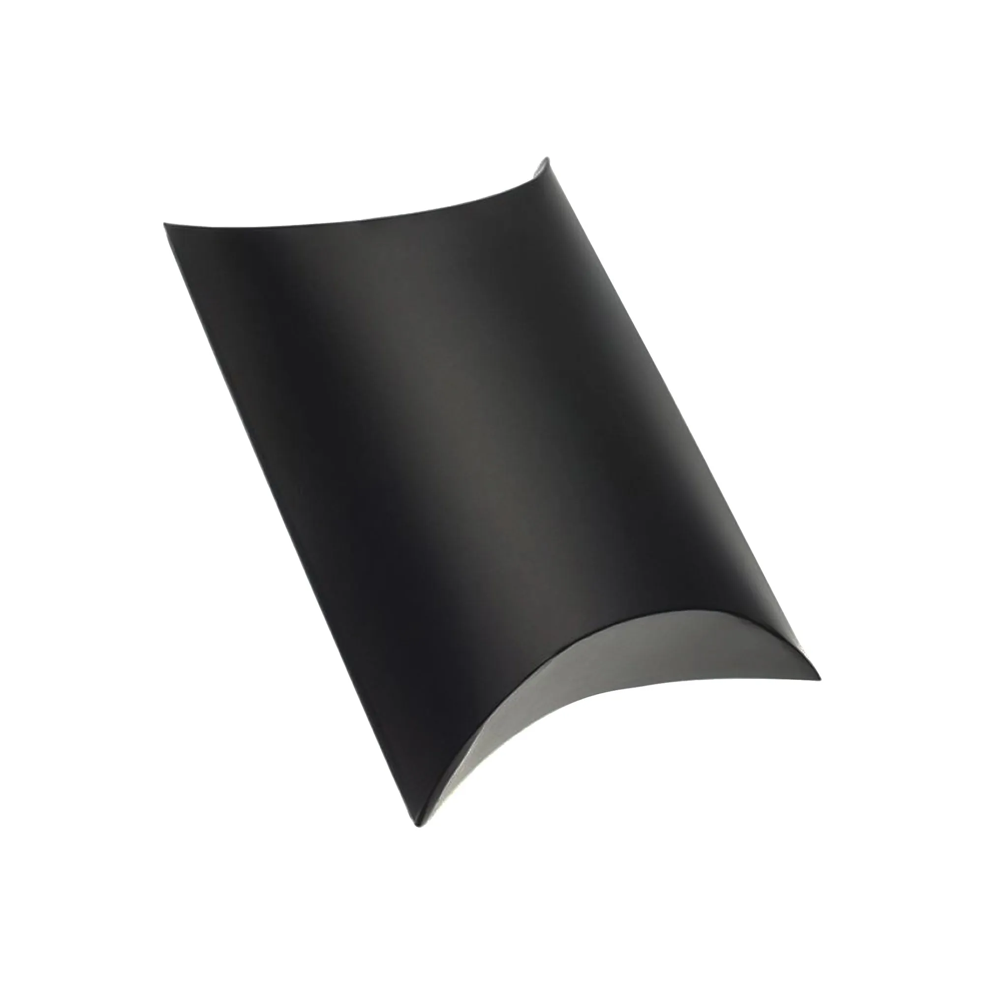 Black Kraft Pillow Gift Box - Pack of 50