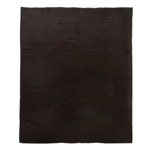 Brown Flatweave Wool Rug - 8'6" x 10'