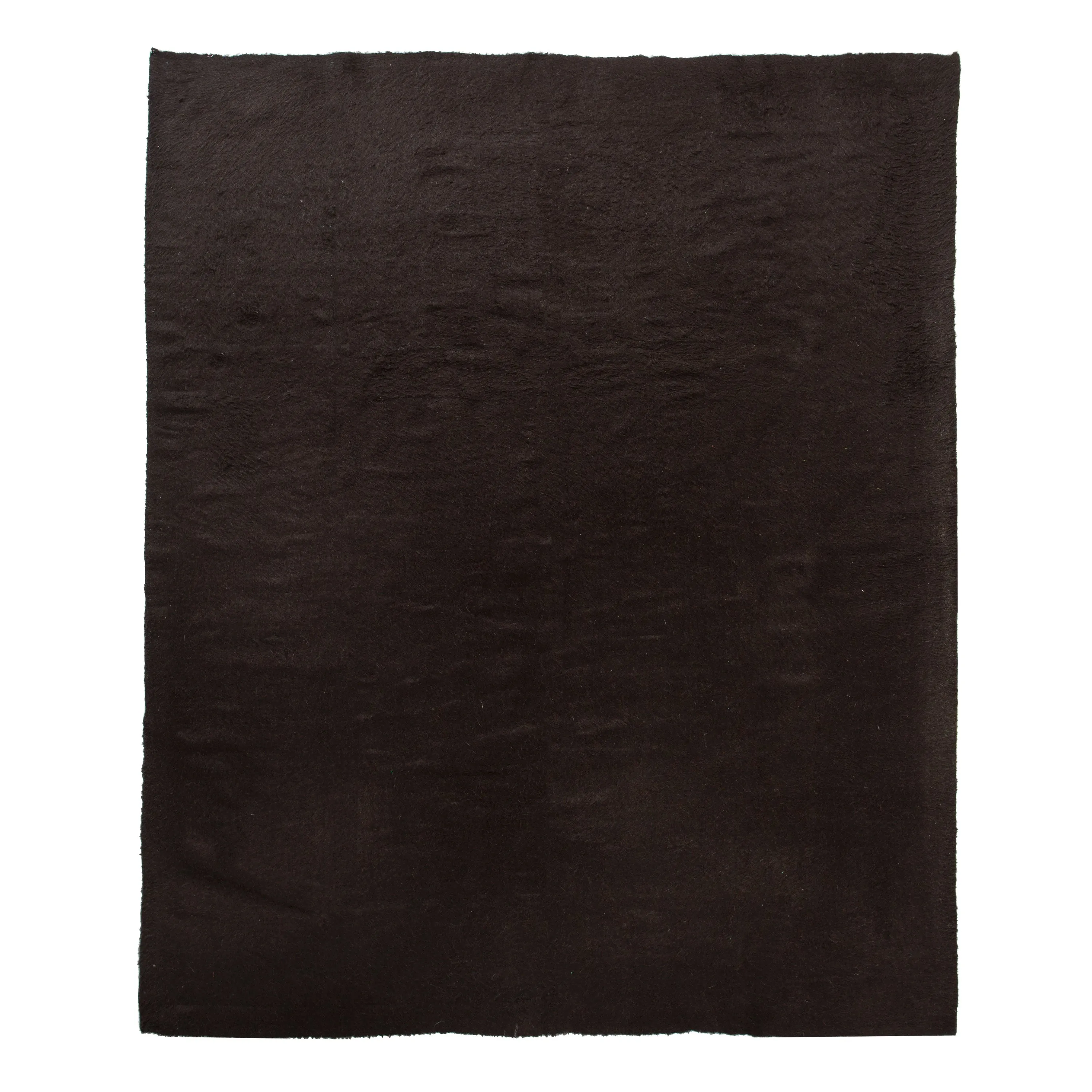 Brown Flatweave Wool Rug - 8'6" x 10'