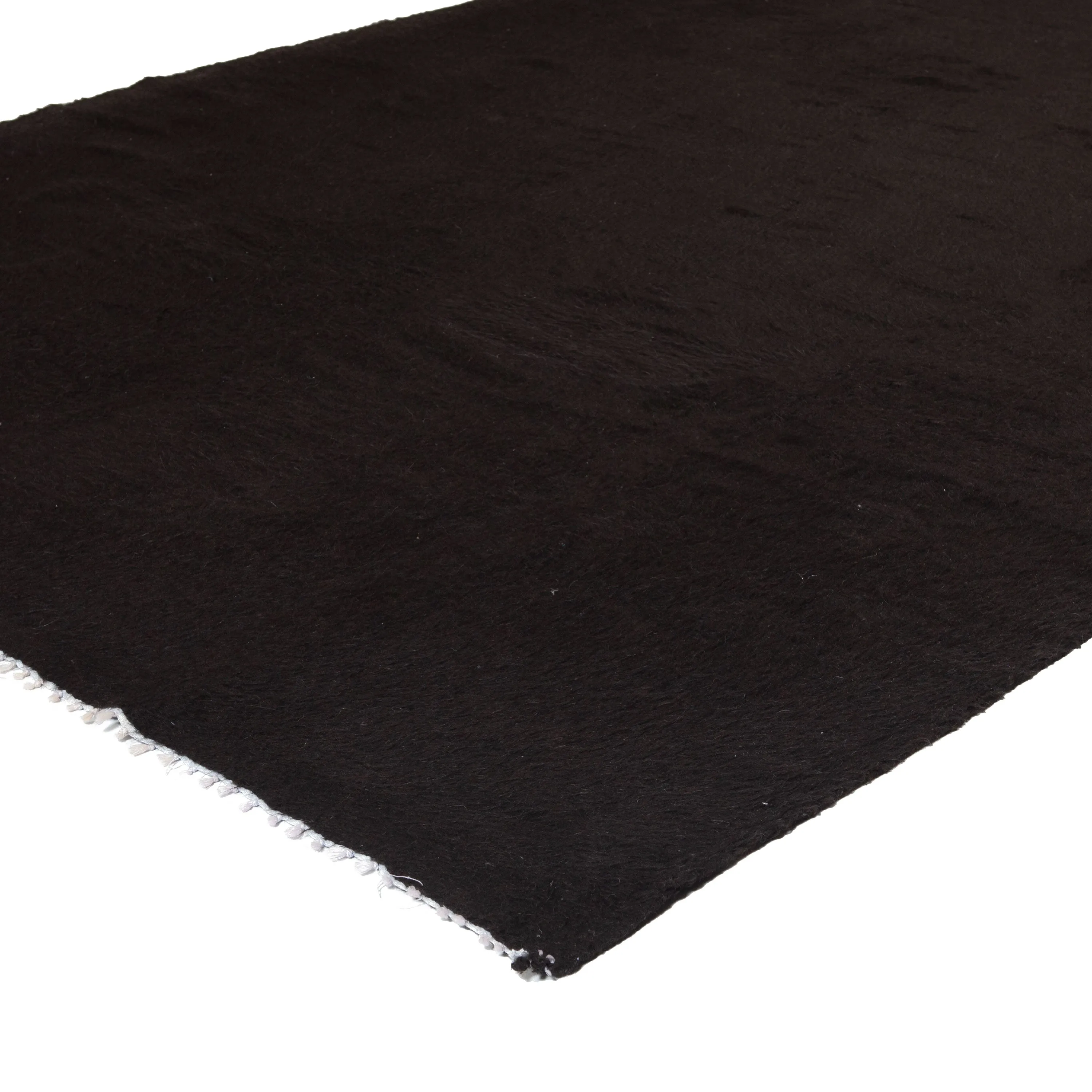 Brown Flatweave Wool Rug - 8'6" x 10'
